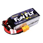 TATTU FUNFLY 1300mAh 1550mAh 1800mAh 3S 4S 11.1V 14.8V 100C Battery XT60 Plug for 250 230 210 180 Size Drone